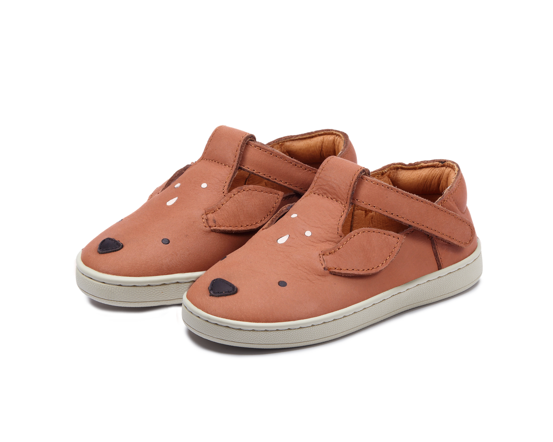 Sunni Classic Shoes | Deer | Walnut Leather