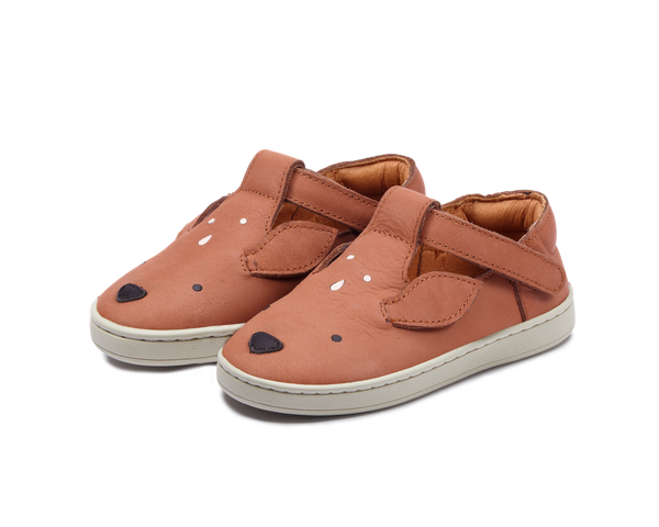 Sunni Classic Shoes | Deer | Walnut Leather