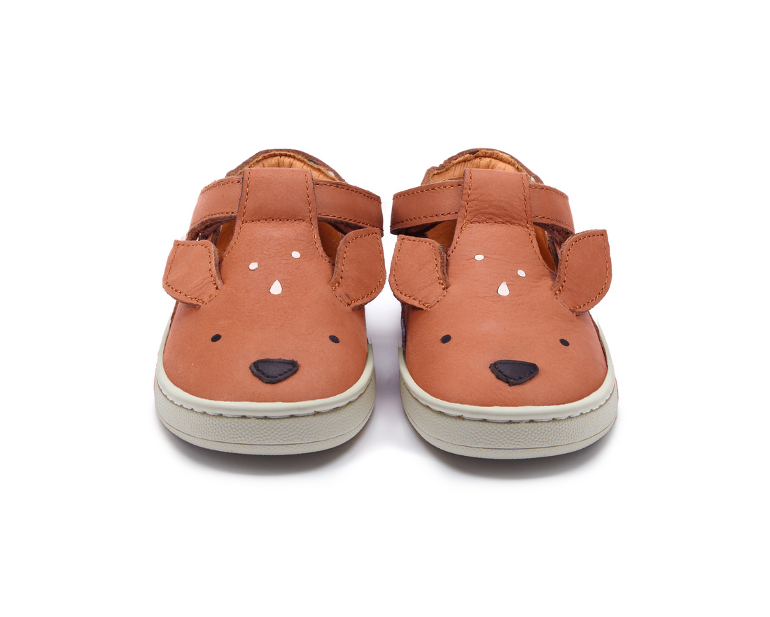 Sunni Classic Shoes | Deer | Walnut Leather