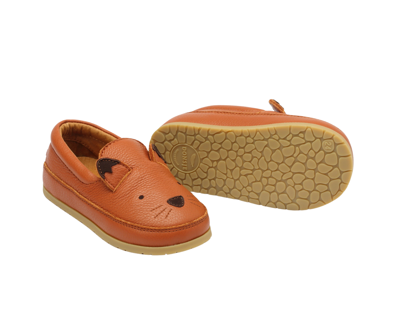 Kifi Loafers | Fox | Maple Leather