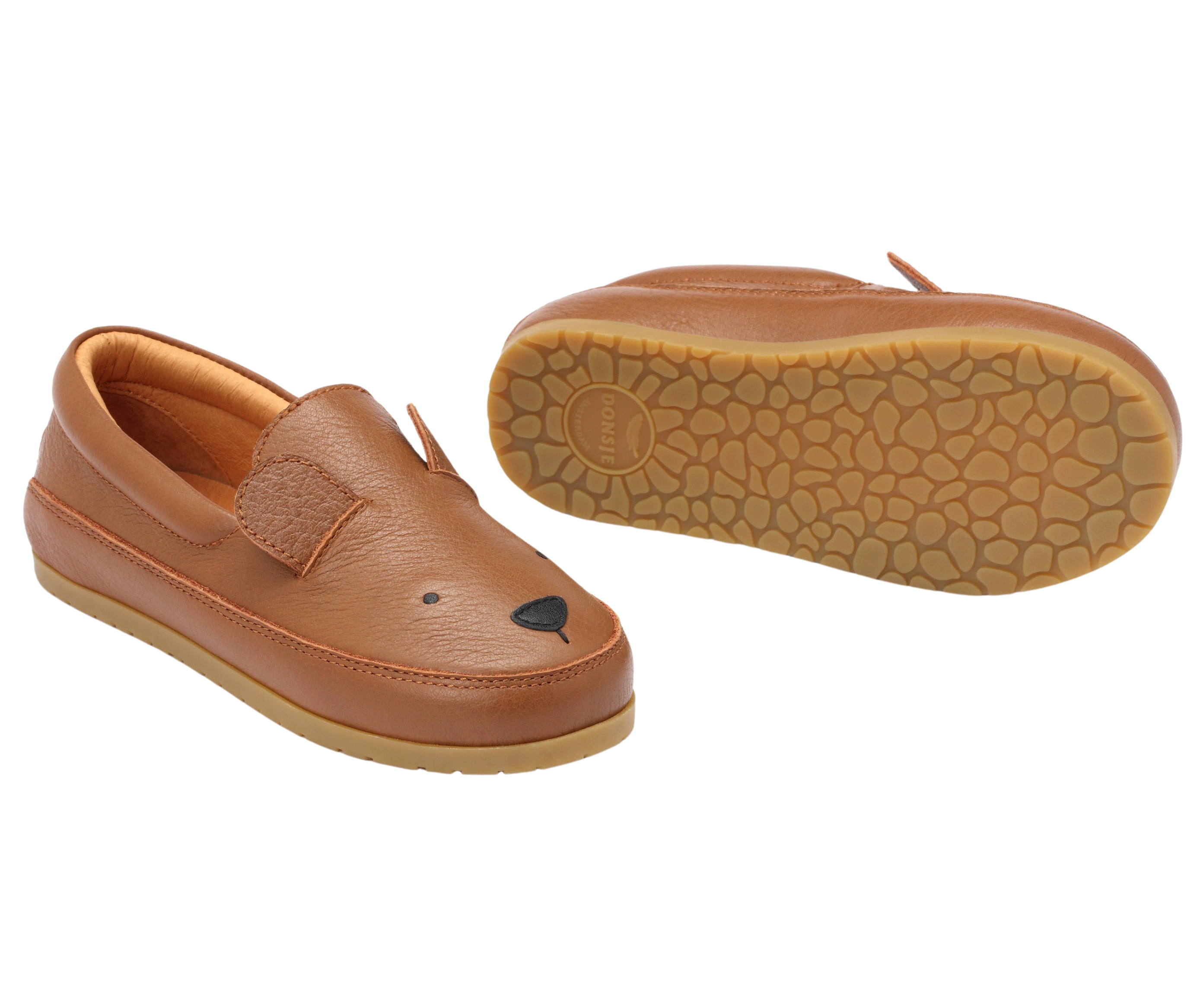 Kifi Loafers | Bear | Cognac Leather