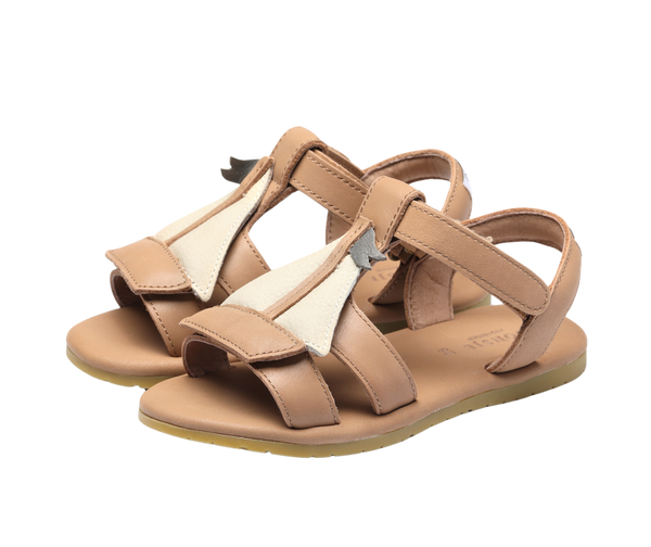 Mattia Sandals | Boat | Hazelnut Leather