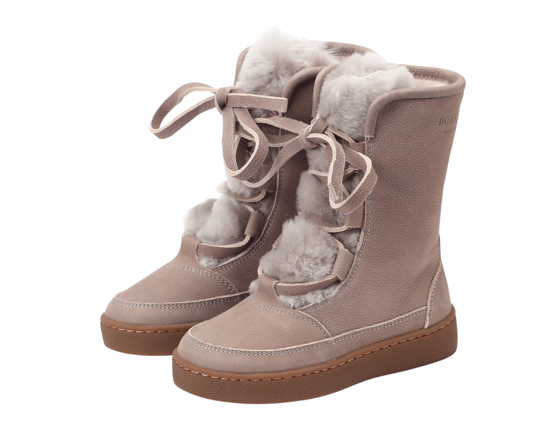 Sonny Boots | Light Grey Betting Leather
