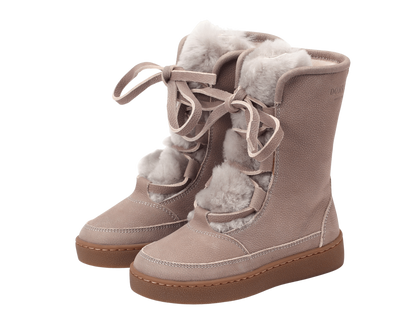 Sonny Boots | Light Grey Betting Leather