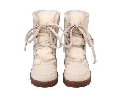 Sonny Boots | Cream Betting Leather