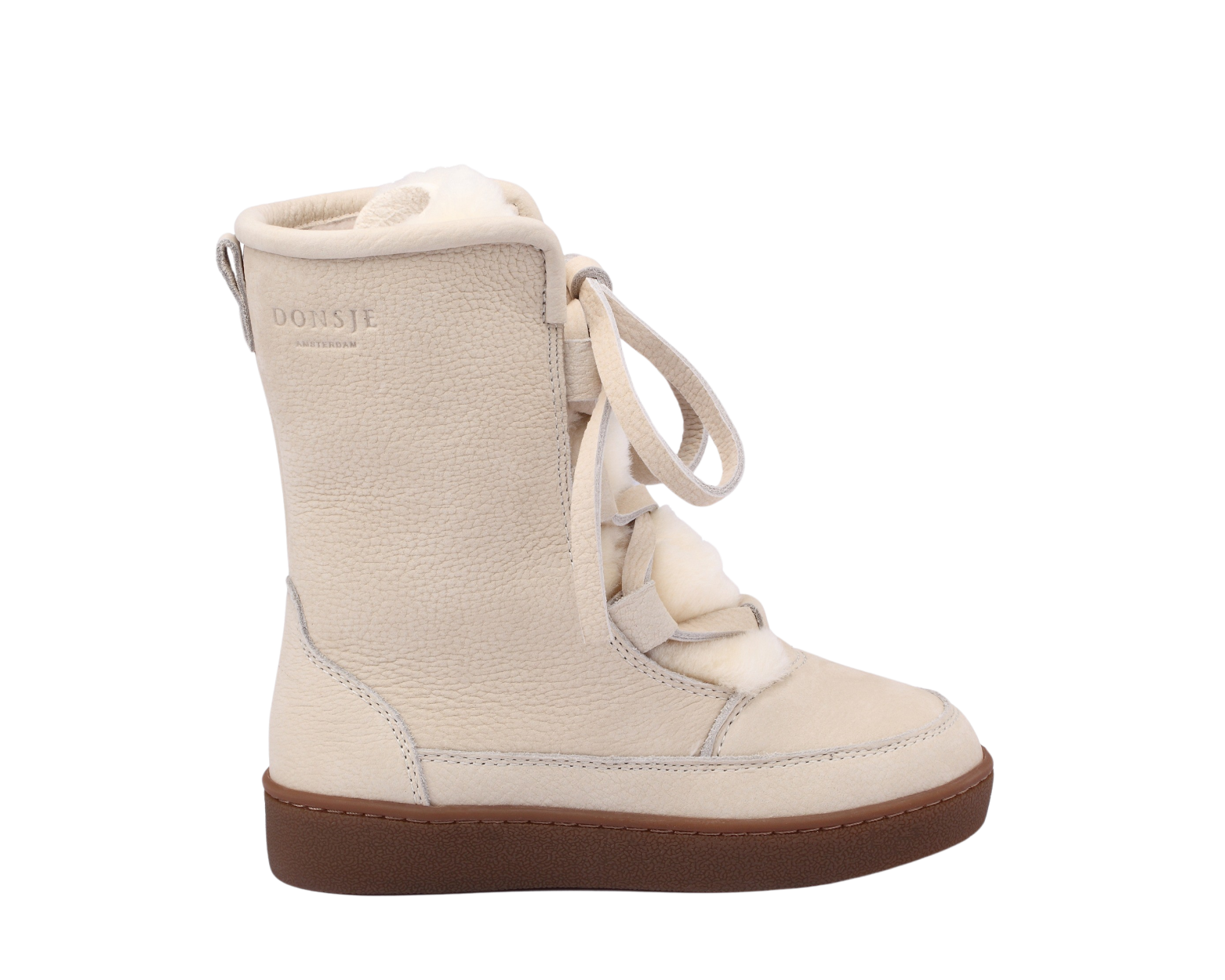 Sonny Boots | Cream Betting Leather