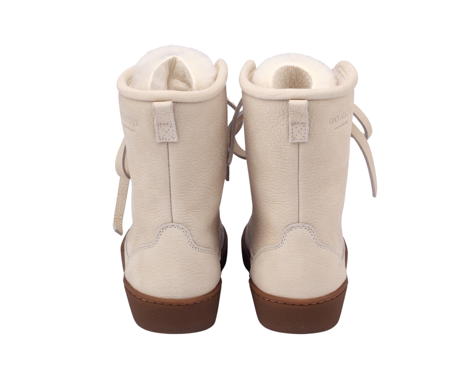 Sonny Boots | Cream Betting Leather