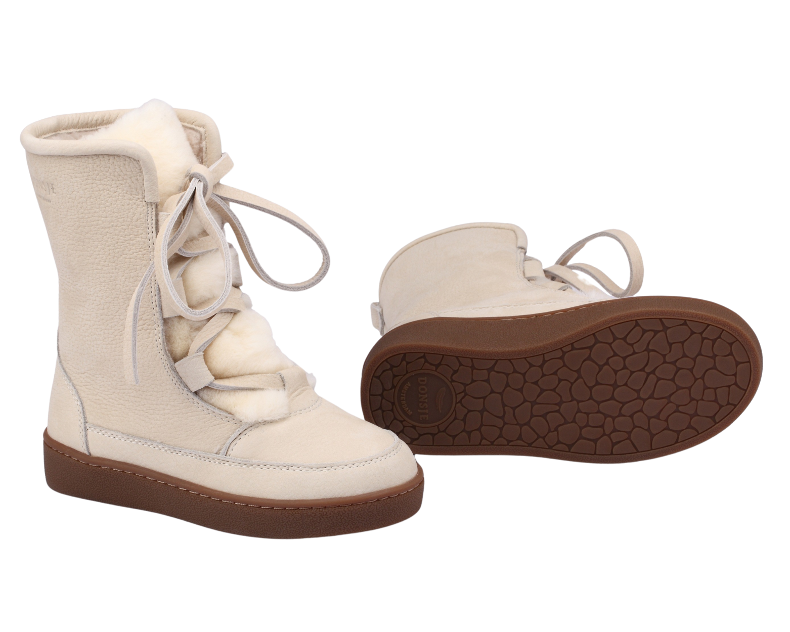 Sonny Boots | Cream Betting Leather