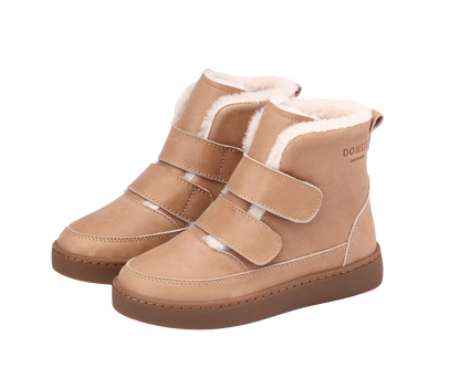 Clenn Boots | Beige Leather