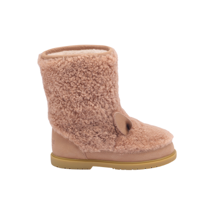 Irfi Boots | Pink Alpaca | Vintage Pink Sheep Wool