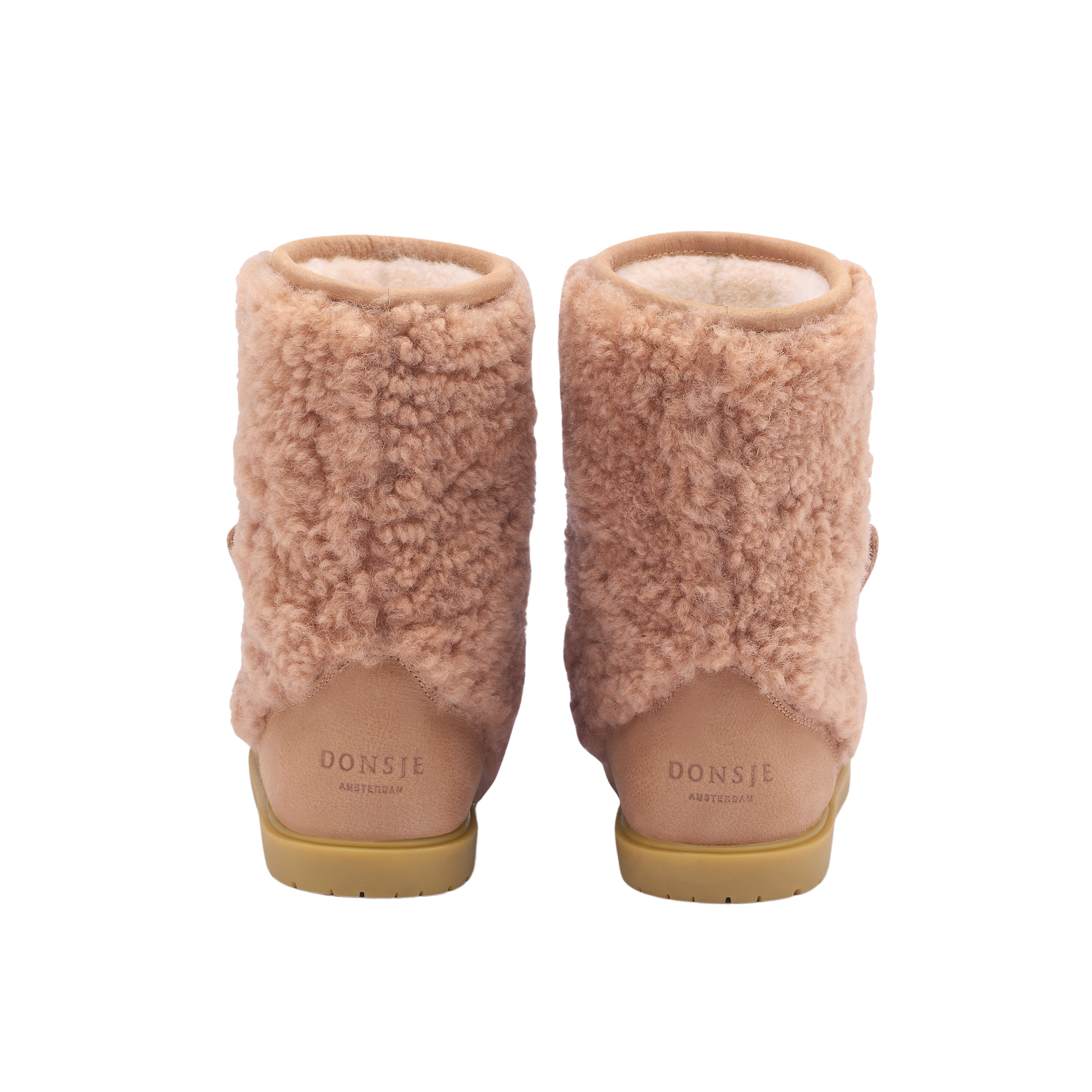 Irfi Boots | Pink Alpaca | Vintage Pink Sheep Wool