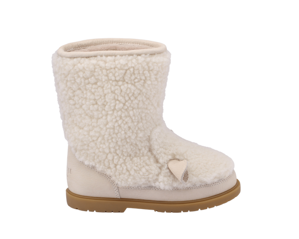 Irfi Boots | Lammy | Off White Curly Sheep Wool