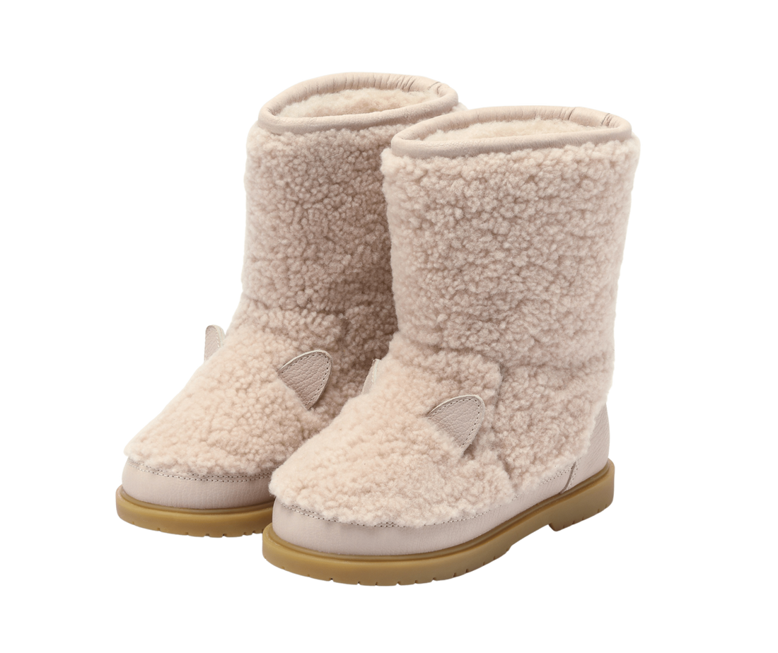 Irfi Boots | Cat | Lavender Curly Sheep Wool
