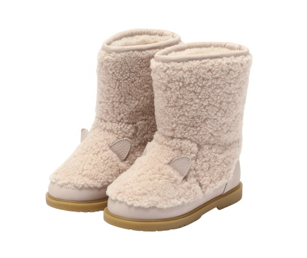 Irfi Boots | Cat | Lavender Curly Sheep Wool