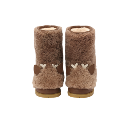 Irfi Boots | Stag | Chestnut Curly Sheep Wool