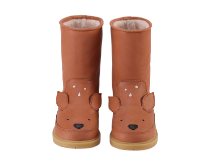 Wadudu Classic Boots | Deer | Walnut Leather