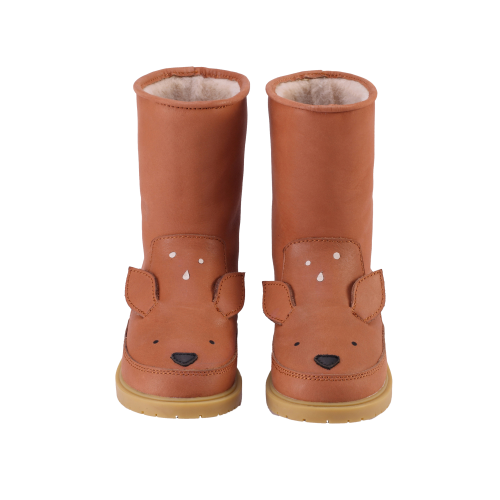 Wadudu Classic Boots | Deer | Walnut Leather