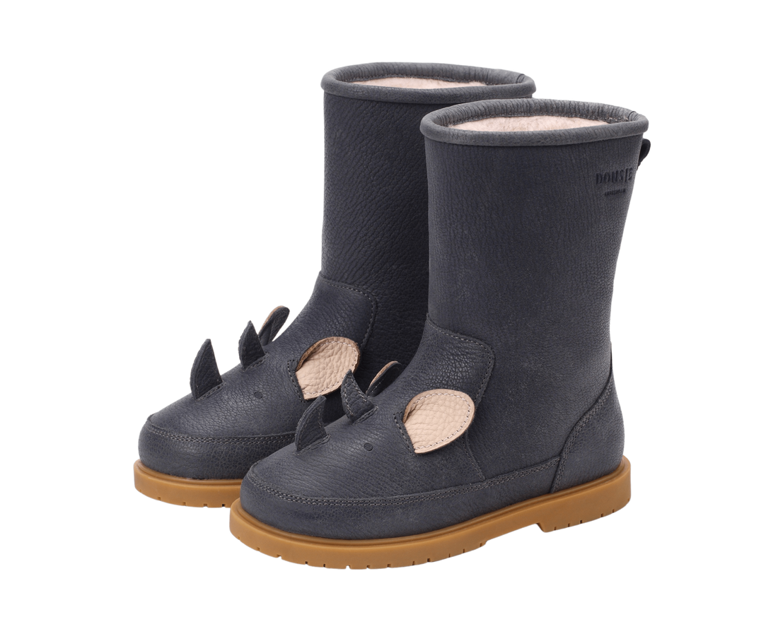 Wadudu Special Boots | Rhino | Petrol Leather