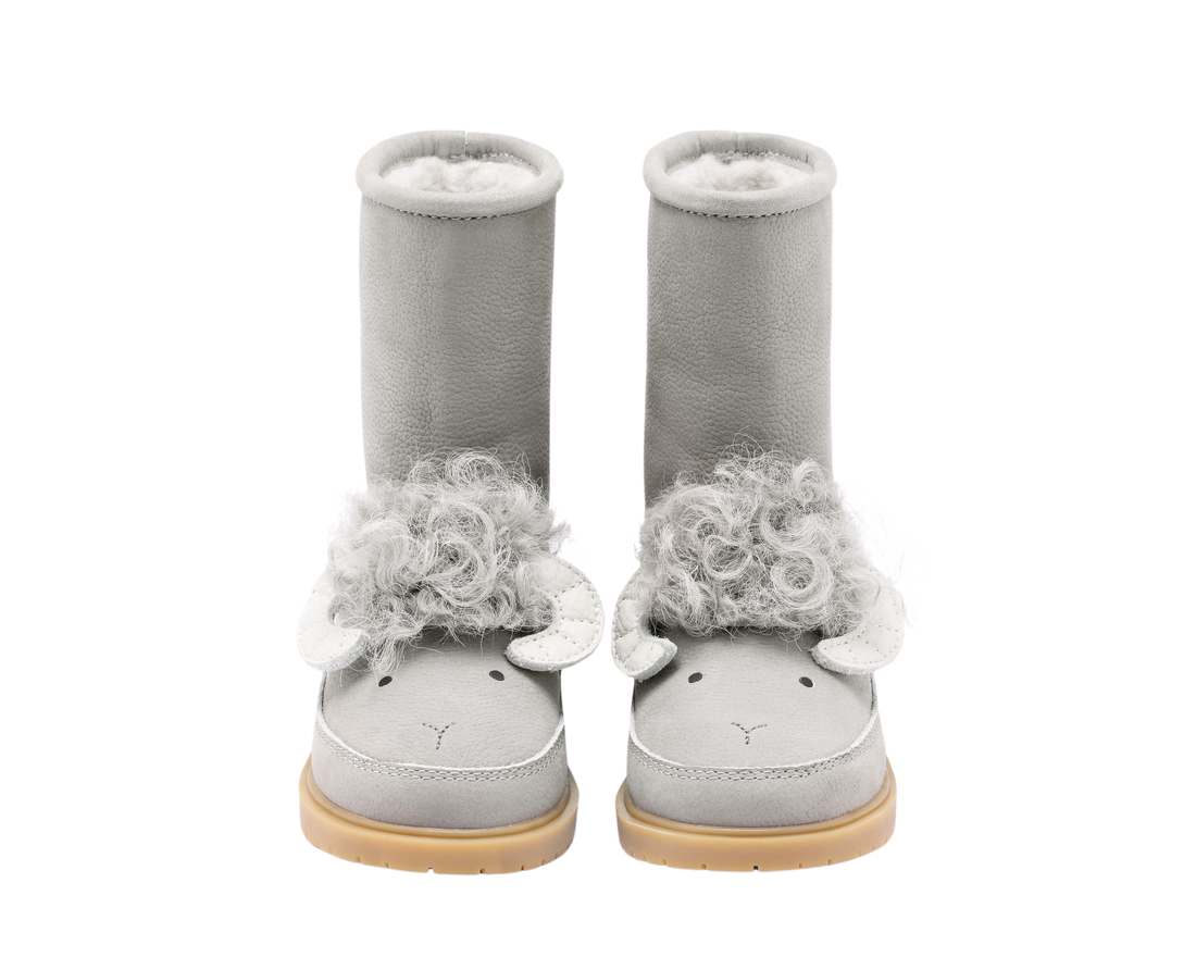 Wadudu Exclusive Boots | Ram | Light Grey Betting Leather