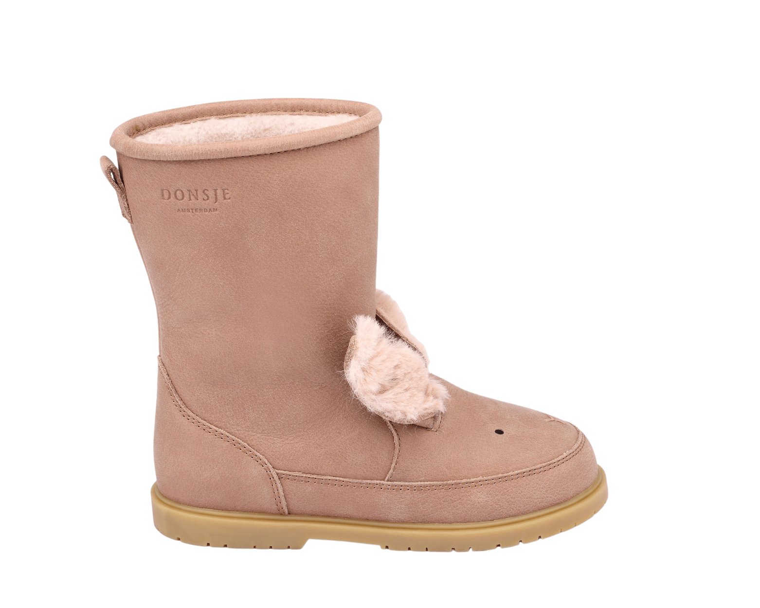 Wadudu Exclusive Boots | Fluffy Bunny | Hazelnut Leather