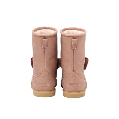 Wadudu Exclusive Boots | Fluffy Bunny | Hazelnut Leather
