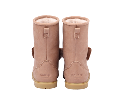 Wadudu Exclusive Boots | Fluffy Bunny | Hazelnut Leather