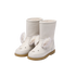 Wadudu Exclusive Boots | Rabbit | Off White Leather