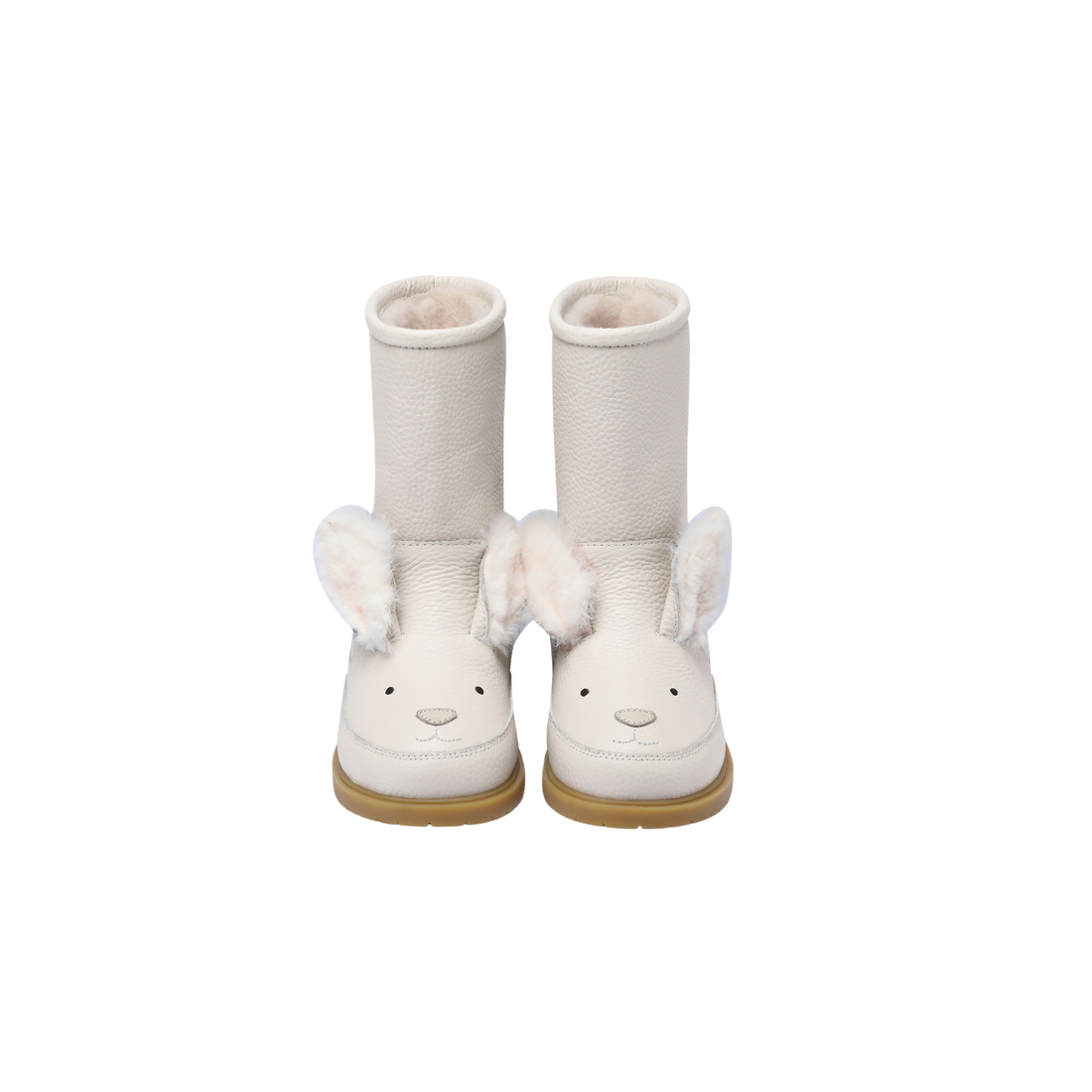Wadudu Exclusive Boots | Rabbit | Off White Leather