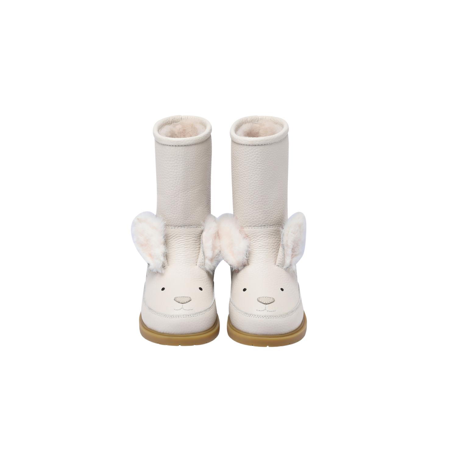 Wadudu Exclusive Boots | Rabbit | Off White Leather