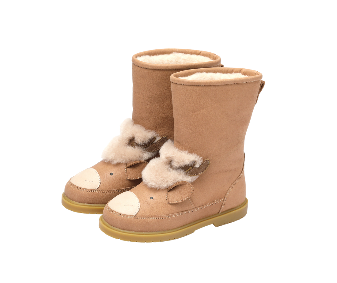 Wadudu Exclusive Boots | Reindeer | Truffle Leather