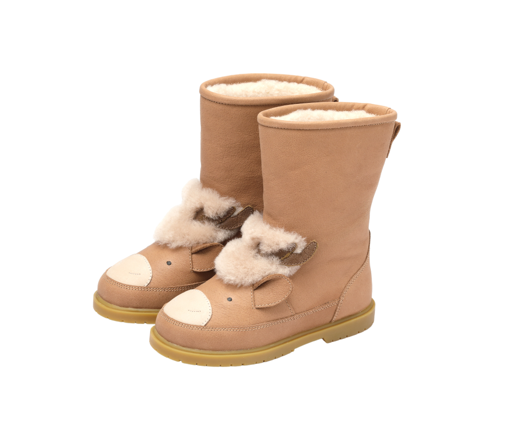 Wadudu Exclusive Boots | Reindeer | Truffle Leather