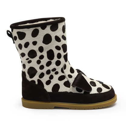 Wadudu Exclusive Boots | Dalmatian | Spotted Cow Hair