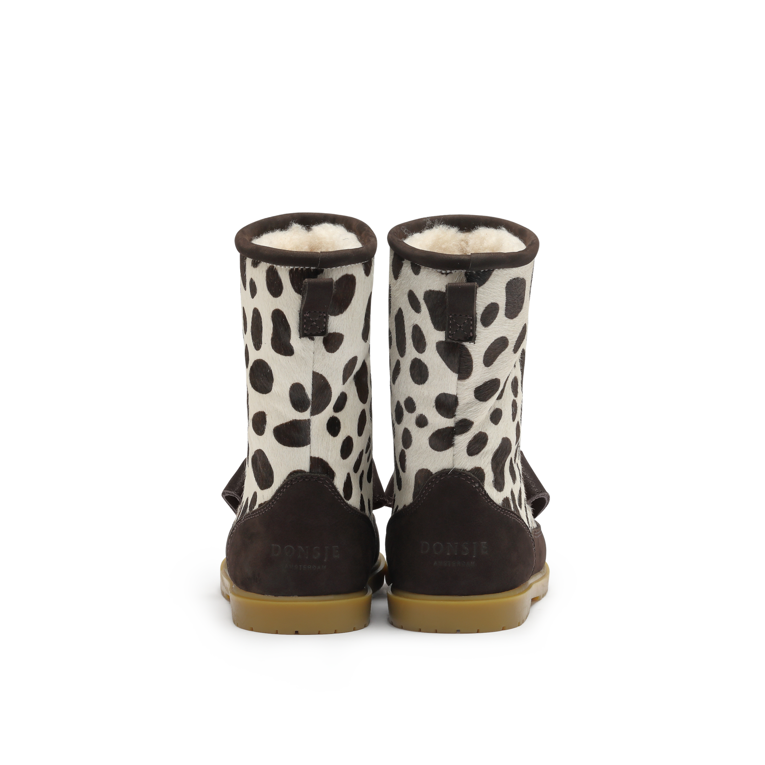 Wadudu Exclusive Boots | Dalmatian | Spotted Cow Hair