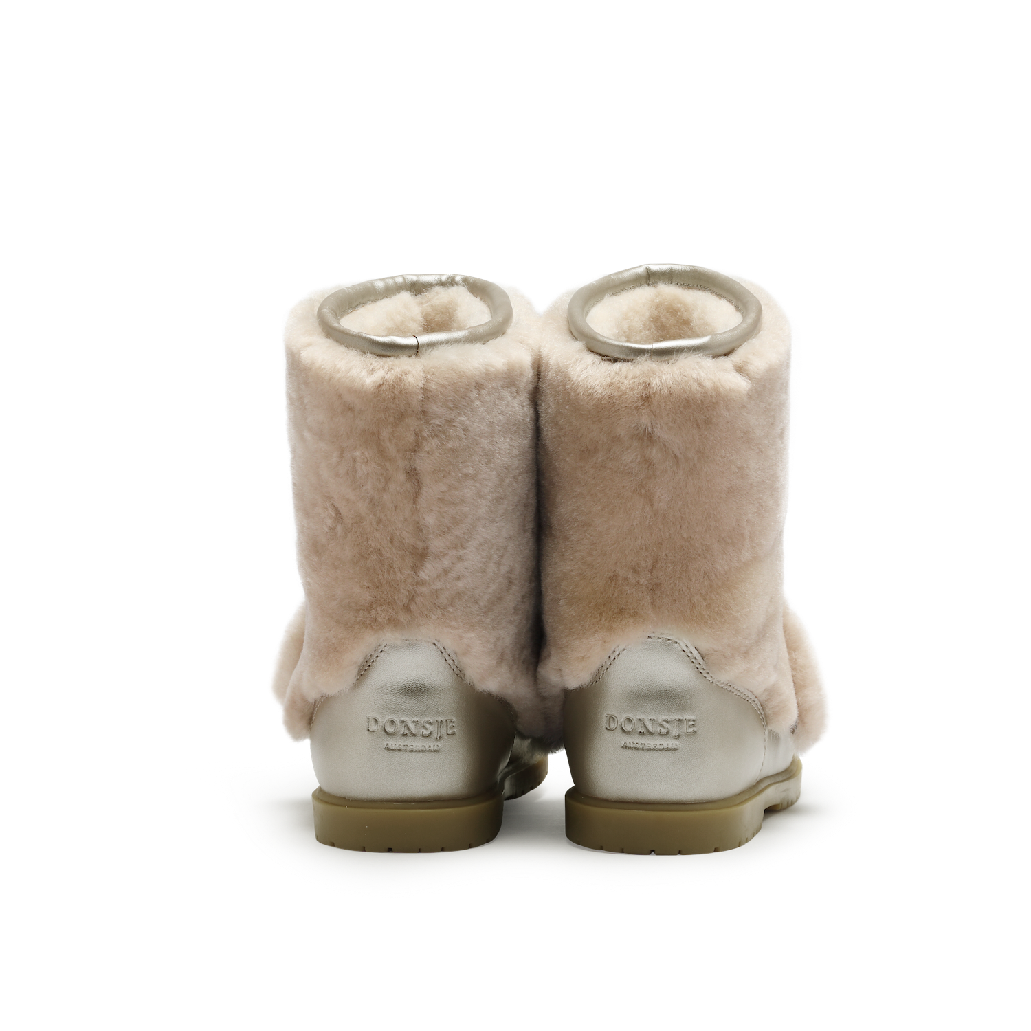 Wadudu Exclusive Boots | Poodle | Light Beige Sheep Wool