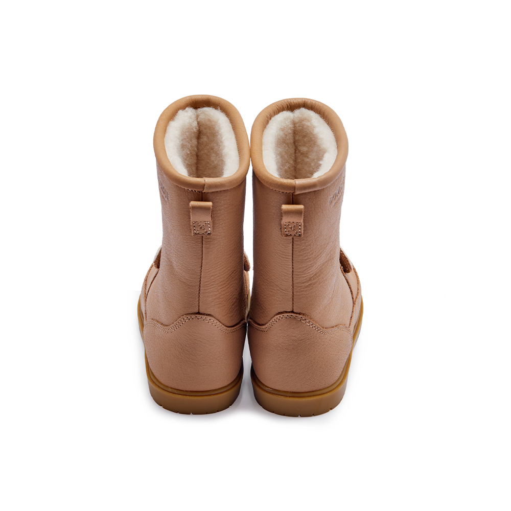 Wadudu Exclusive Boots | Mouse | Beige Leather