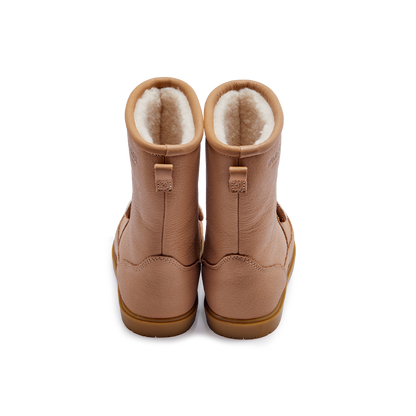 Wadudu Exclusive Boots | Mouse | Beige Leather