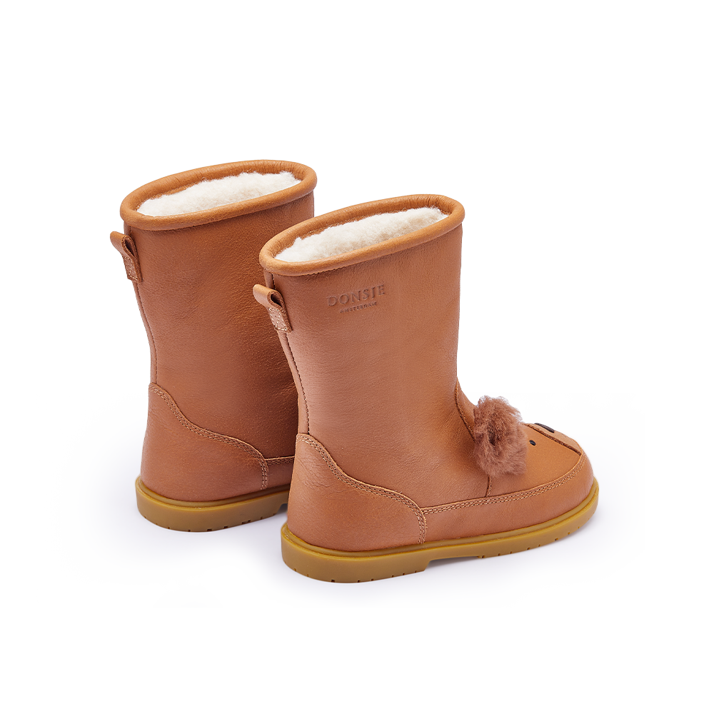 Wadudu Exclusive Boots | Fluffy Squirrel | Fudge Leather