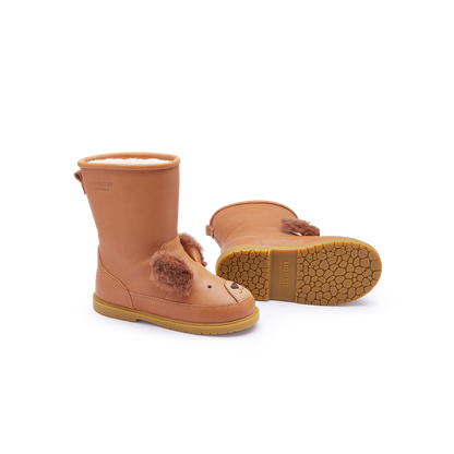 Wadudu Exclusive Boots | Fluffy Squirrel | Fudge Leather