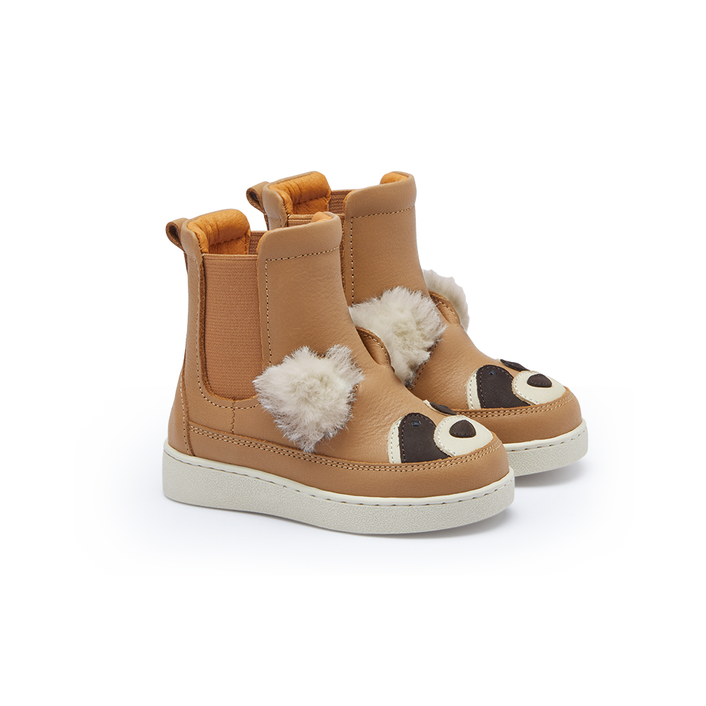 Thuru Exclusive Boots | Raccoon | Truffle Leather