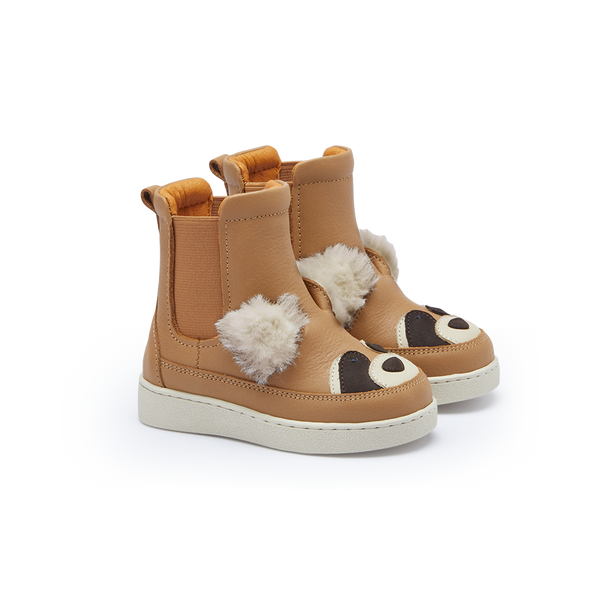 Thuru Exclusive Boots | Raccoon | Truffle Leather