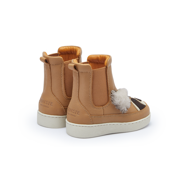 Thuru Exclusive Boots | Raccoon | Truffle Leather