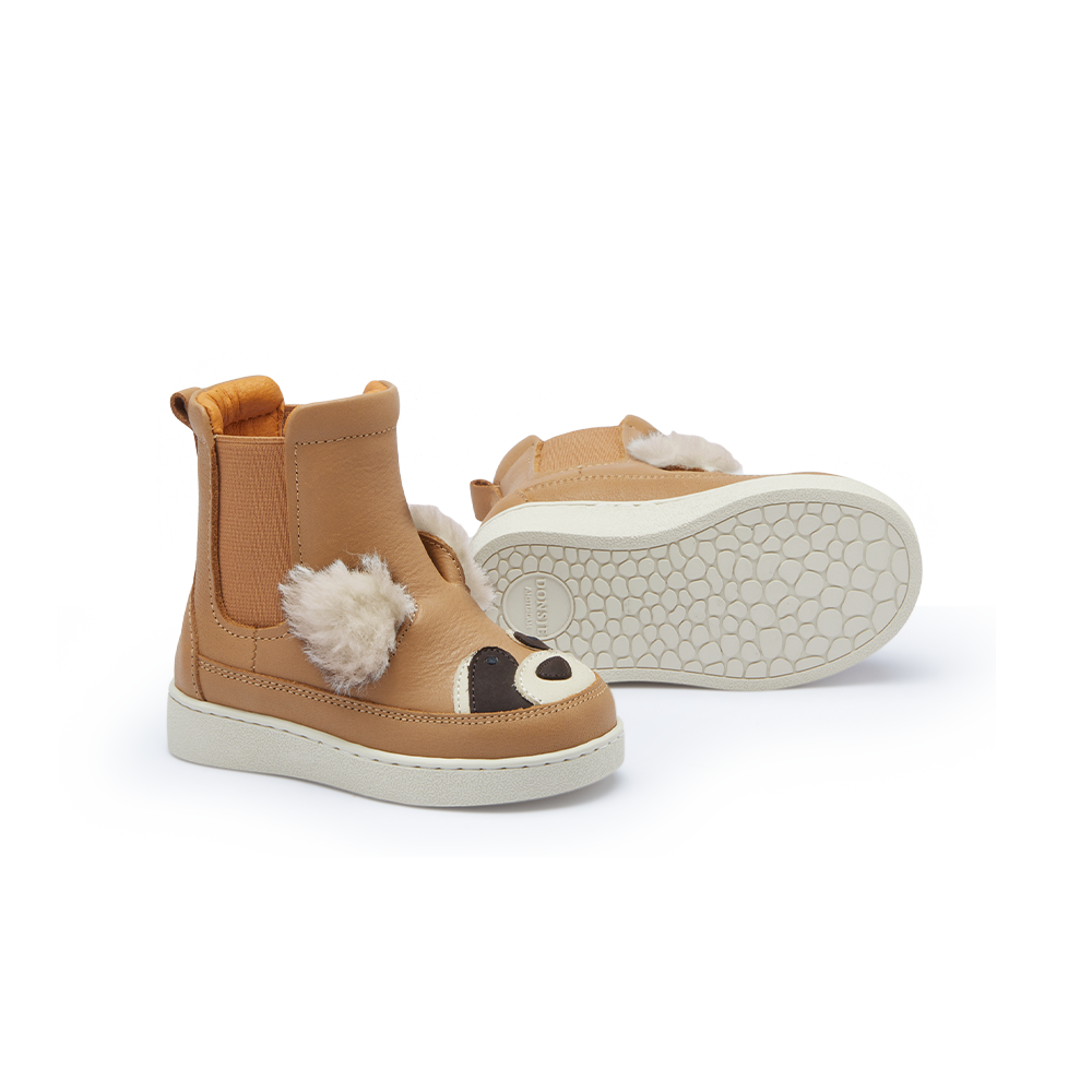 Thuru Exclusive Boots | Raccoon | Truffle Leather