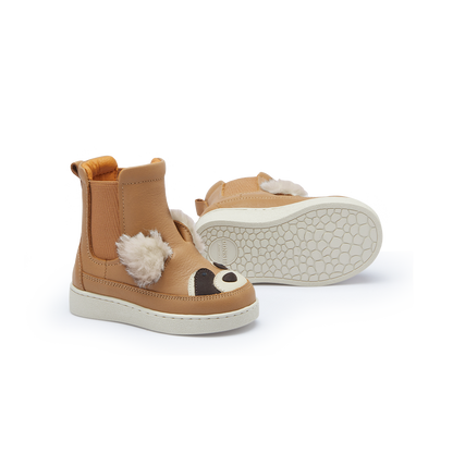 Thuru Exclusive Boots | Raccoon | Truffle Leather