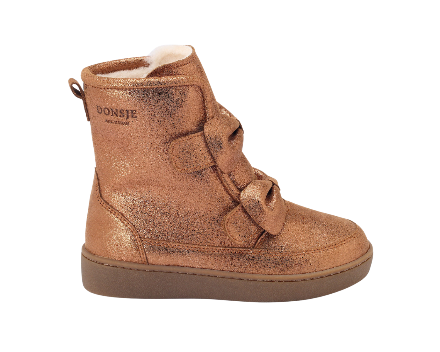 Isa Exclusive Boots | Bronze Metallic Leather