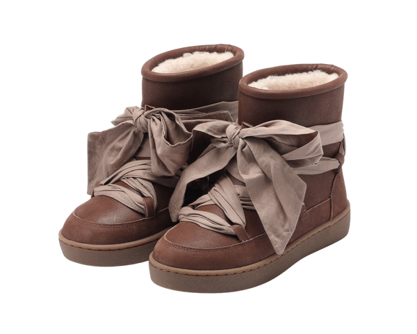 Ganza Boots | Milk Chocolate Leather