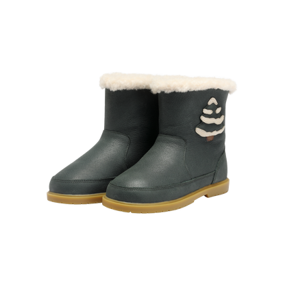 Trene Boots | Christmas Tree | Deep Green Leather