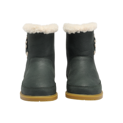 Trene Boots | Christmas Tree | Deep Green Leather