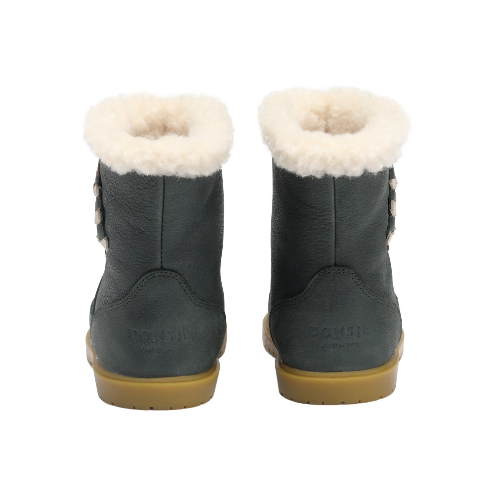 Trene Boots | Christmas Tree | Deep Green Leather