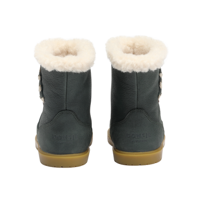 Trene Boots | Christmas Tree | Deep Green Leather