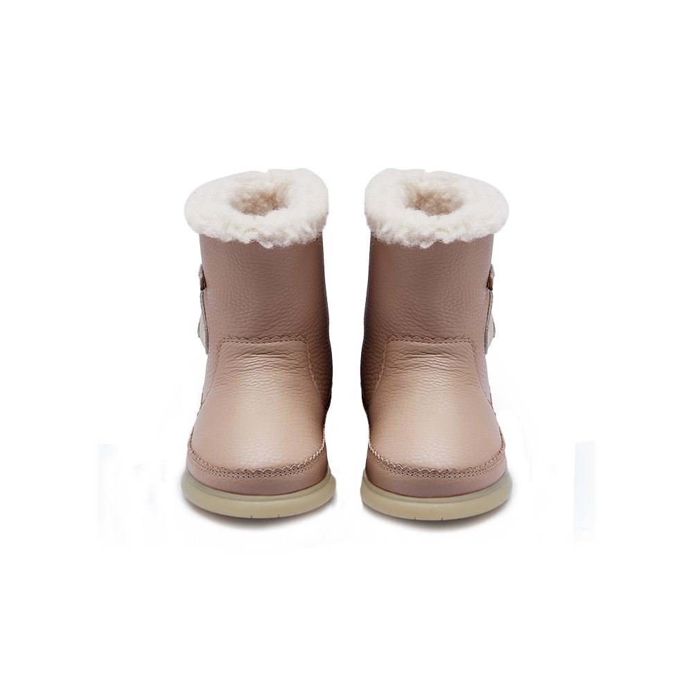 Trene Boots | Swan | Light Rose Leather